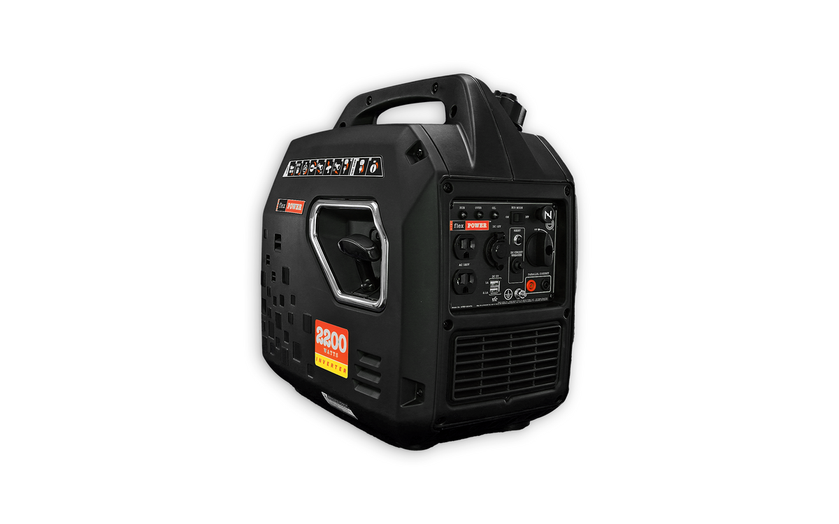 RVMP Flex Power® 2200iDF | Duel Fuel | 2200 Watt Silent Inverter Portable Generator