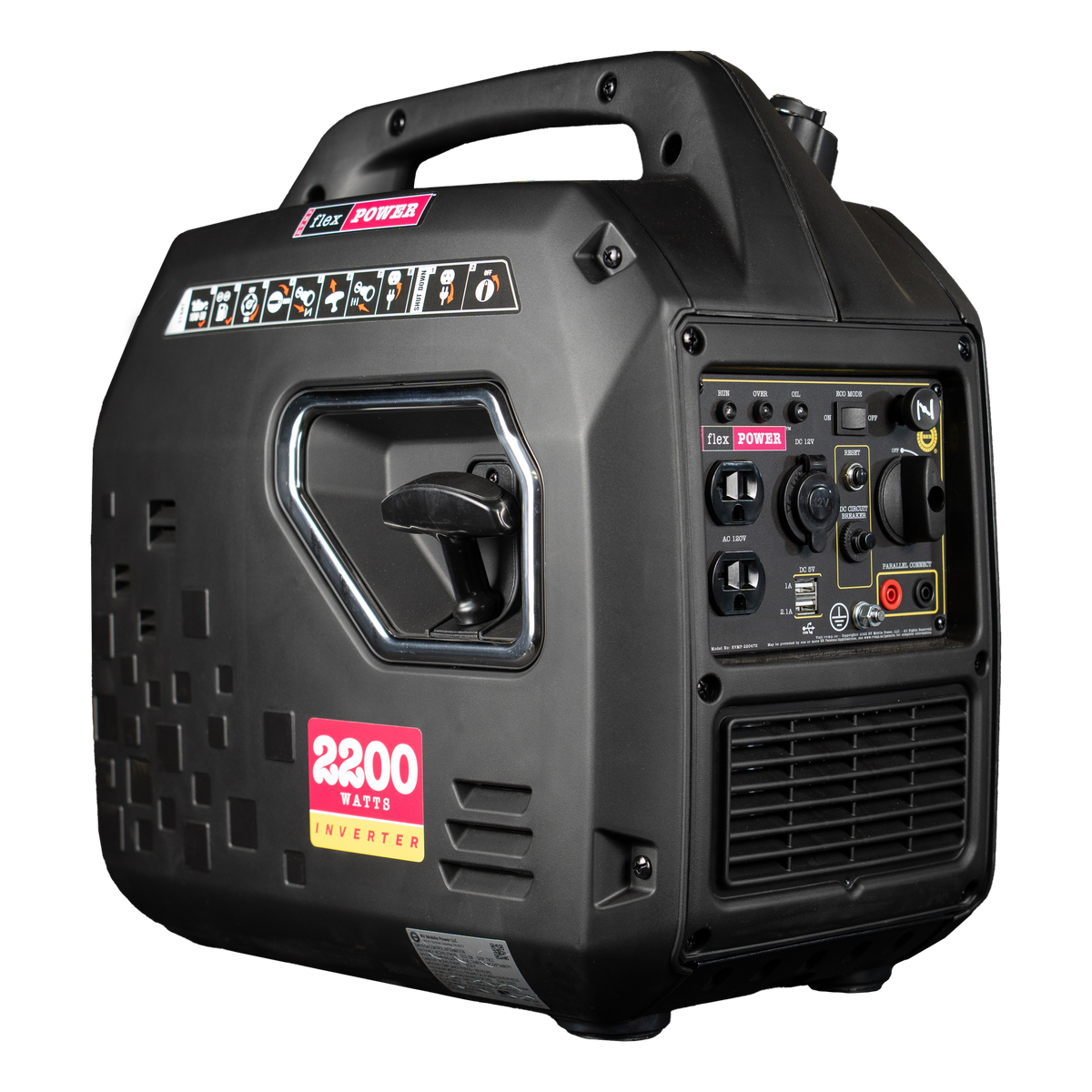 RVMP Flex Power® 2200i | 2200 Watt Silent Inverter Portable Generator