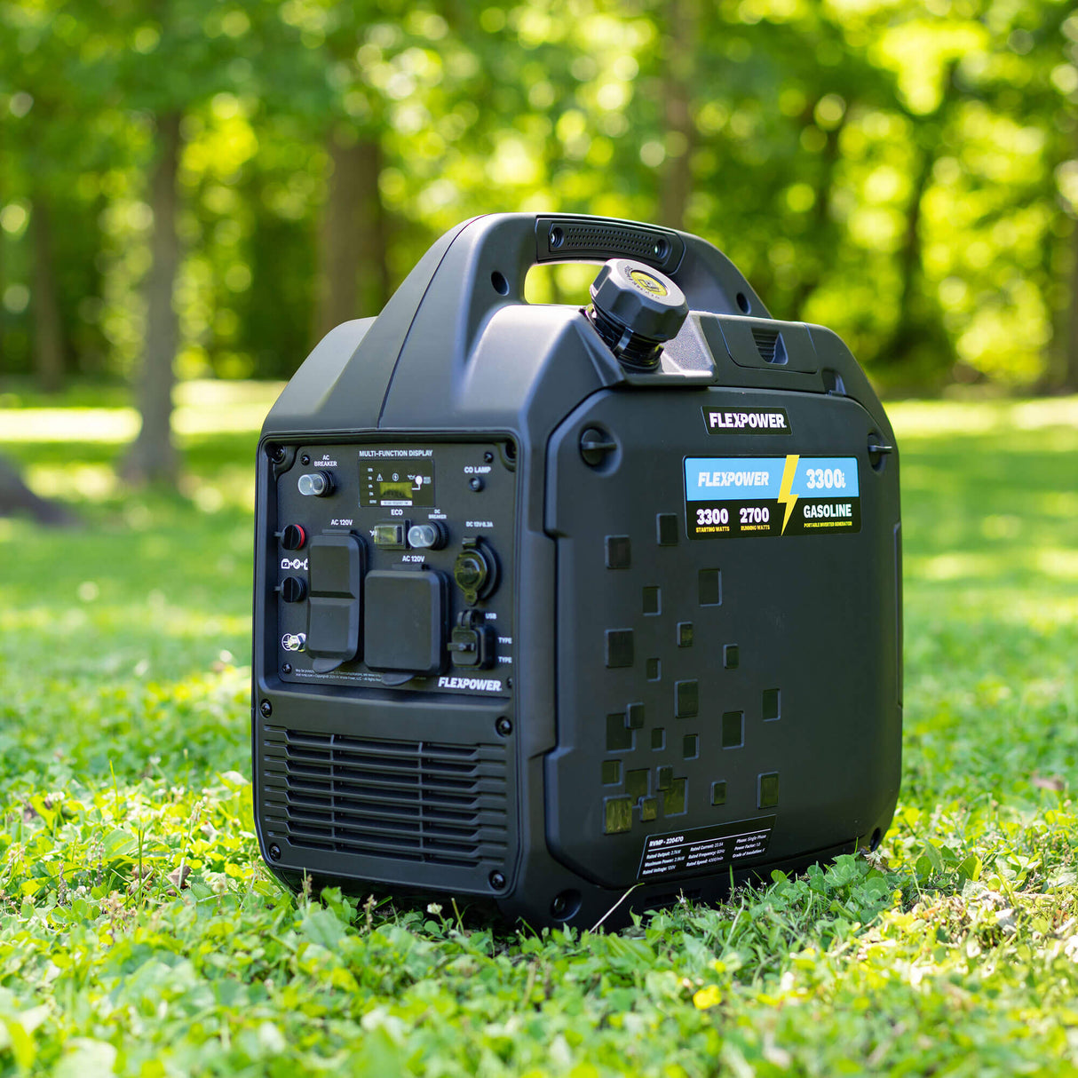 RVMP Flex Power® 3300i | 3300 Watt Silent Inverter Portable Generator