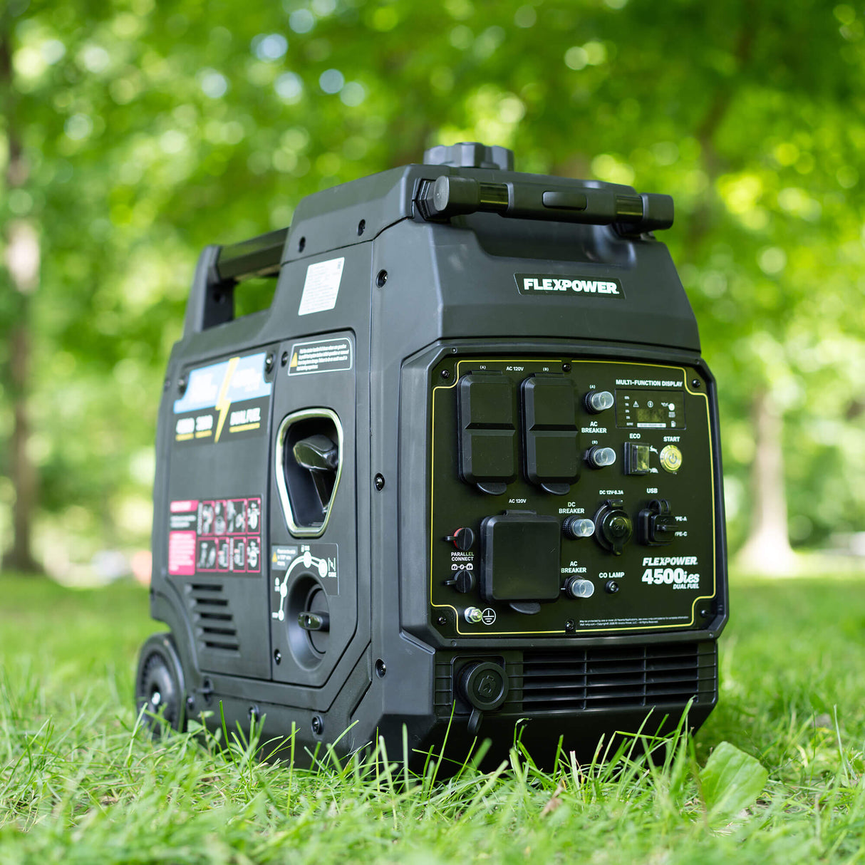RVMP Flex Power® 4500iesR | Remote Start | 4500 Watt Silent Inverter Portable Generator with Easy Start Button