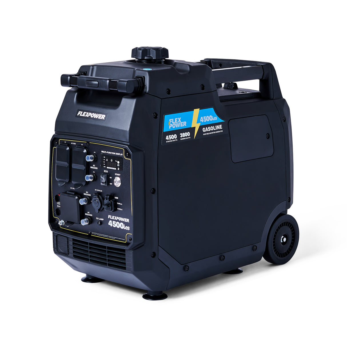 RVMP Flex Power® 4500ies | 4500 Watt Silent Inverter Portable Generator with Easy Start Button