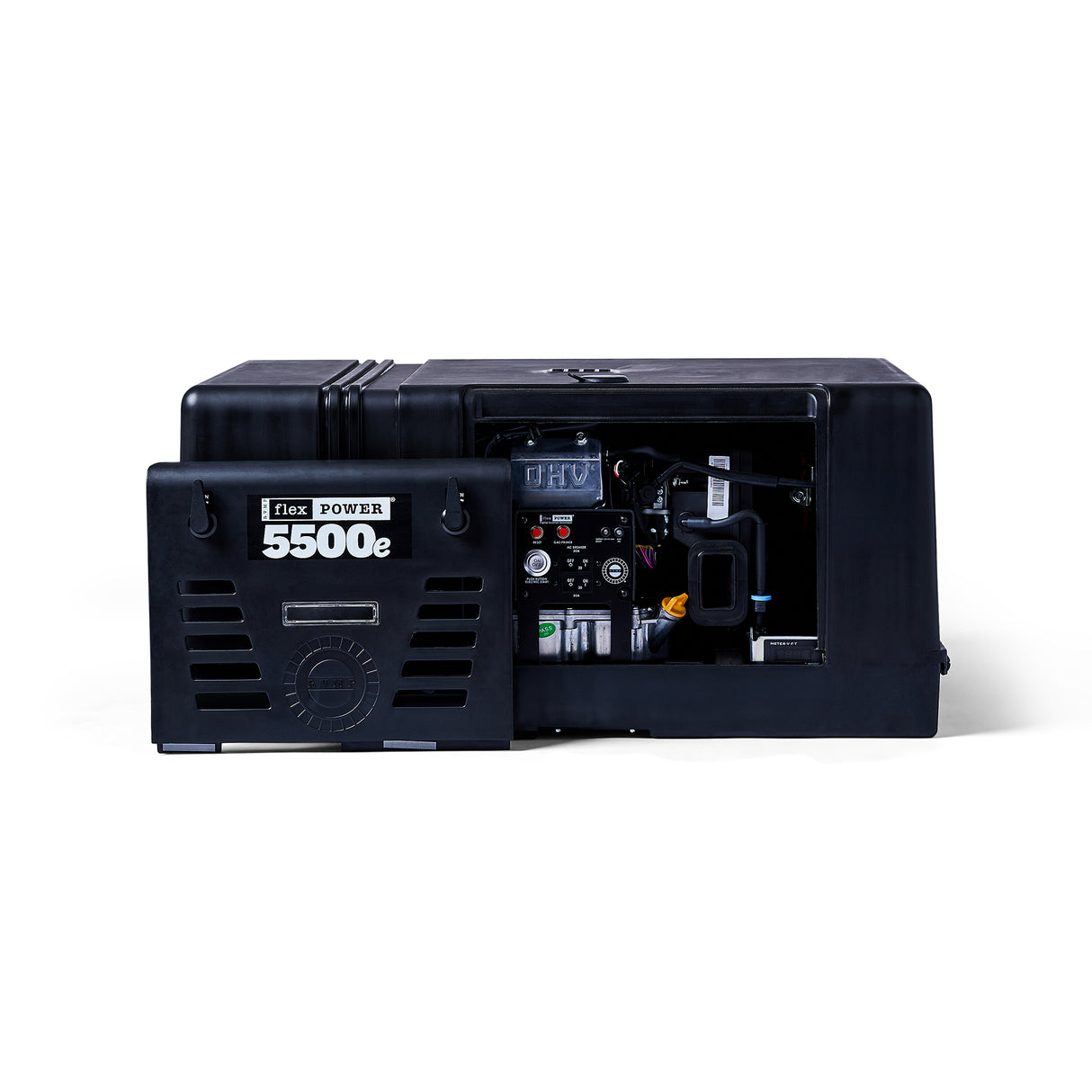 RVMP Flex Power® 5500e | 5500 Watt EFI Dual-Fuel Installed RV Generator