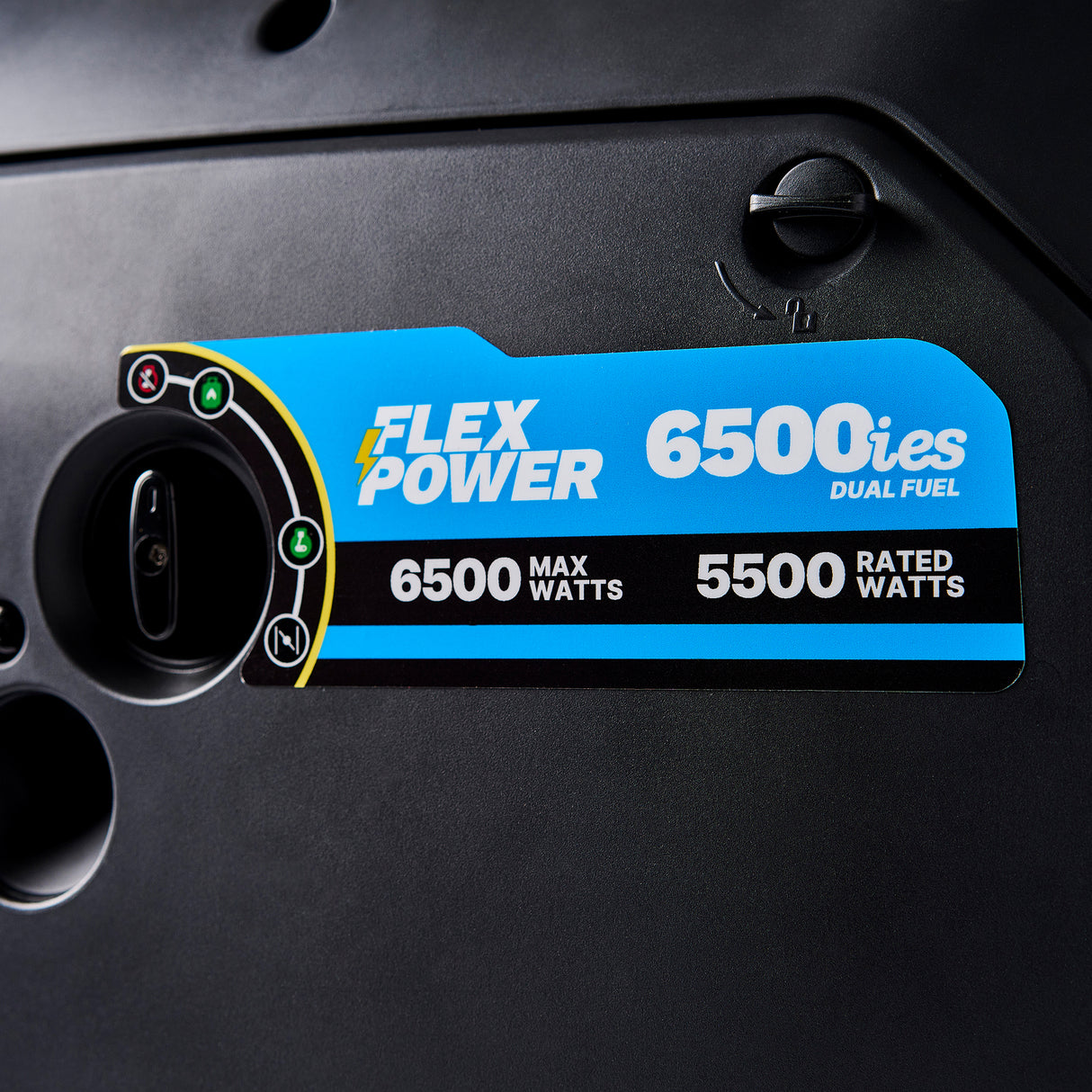 RVMP® Flex Power® 6500ies (Replacing the 5500ies) | Electric Start Portable Silent Inverter Generator