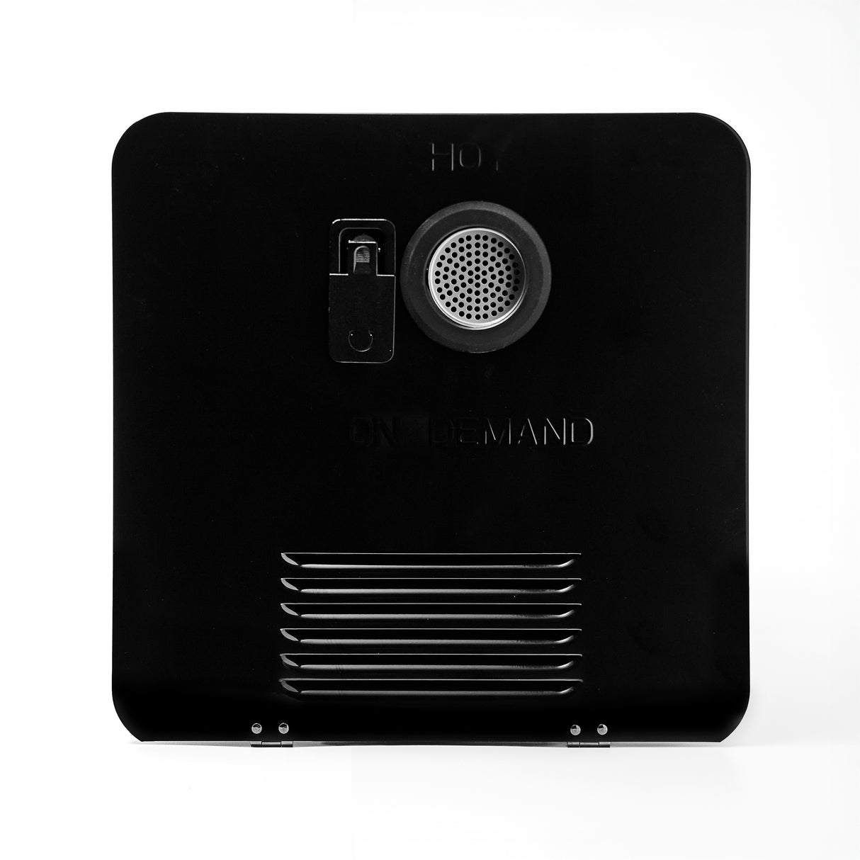 RVMP Flex Temp On-Demand Propane Tankless Water Heater for RVs | Black Color | Anti-Freezing System | Anti-Scald System | Digital Remote | FG-SBMC-12