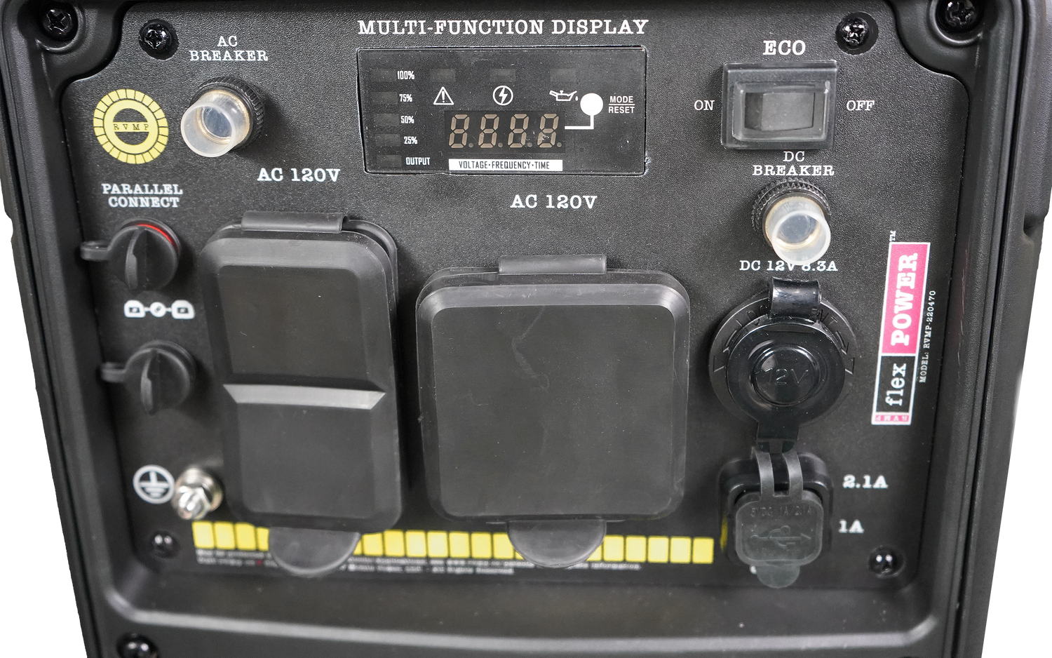RVMP Flex Power® 3300iR | Remote Start | 3300 Watt Silent Inverter Portable Generator