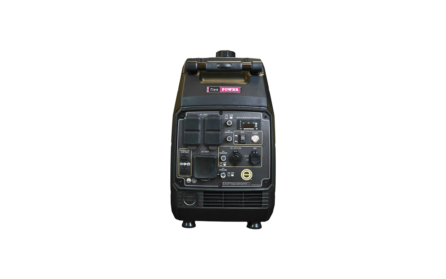 RVMP Flex Power® 4500iesR | Remote Start | 4500 Watt Silent Inverter Portable Generator with Easy Start Button