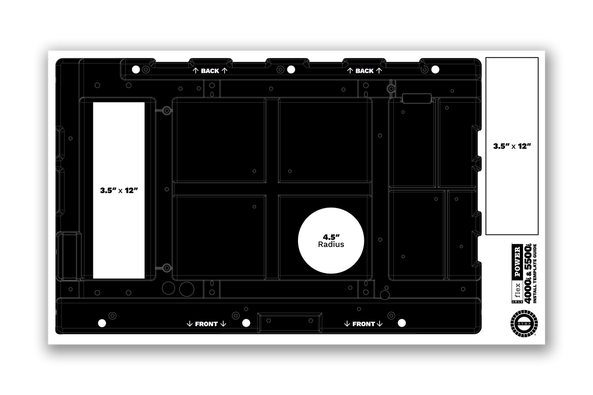 RVMP Flex Power® Install Template (Plastic)