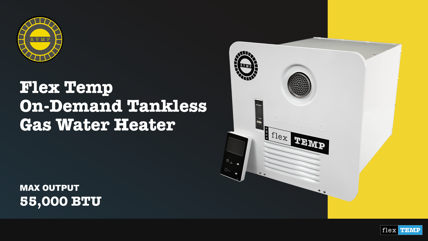 RV Water Heater with 55000 BTU Output