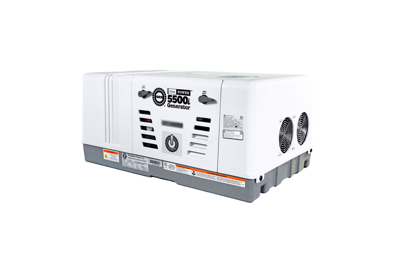 RVMP Flex Power® 5500i | 5500 Watt Dual-Fuel Installed RV Generator