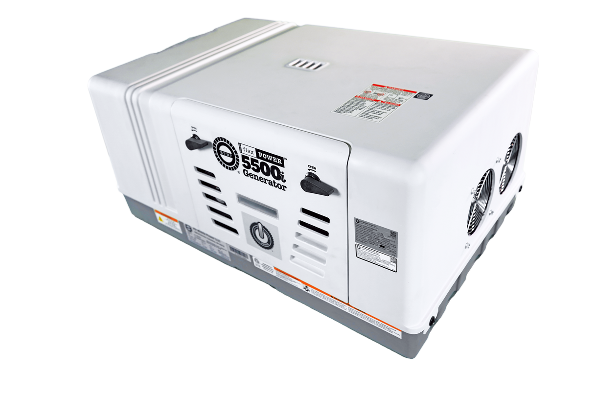 RVMP Flex Power® 5500i | 5500 Watt Dual-Fuel Installed RV Generator
