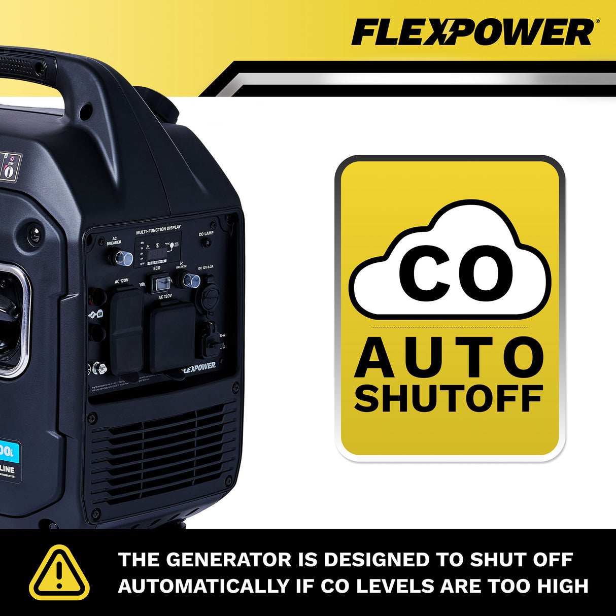 RVMP Flex Power® 3300i | 3300 Watt Silent Inverter Portable Generator