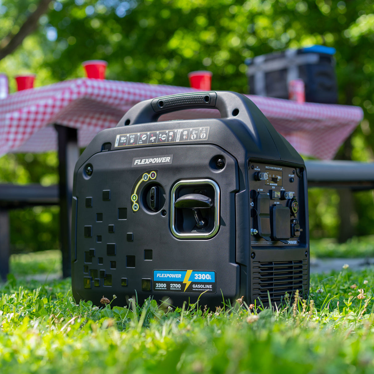 RVMP Flex Power® 3300i | 3300 Watt Silent Inverter Portable Generator