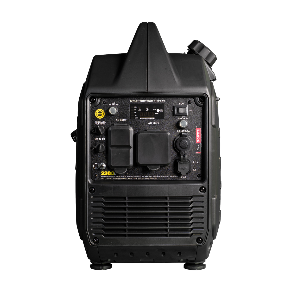 RVMP Flex Power® 3300i | 3300 Watt Silent Inverter Portable Generator
