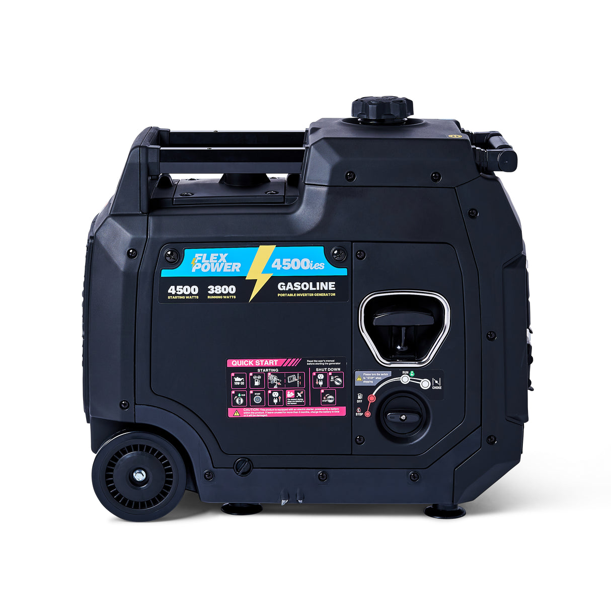 RVMP Flex Power® 4500ies | 4500 Watt Silent Inverter Portable Generator with Easy Start Button