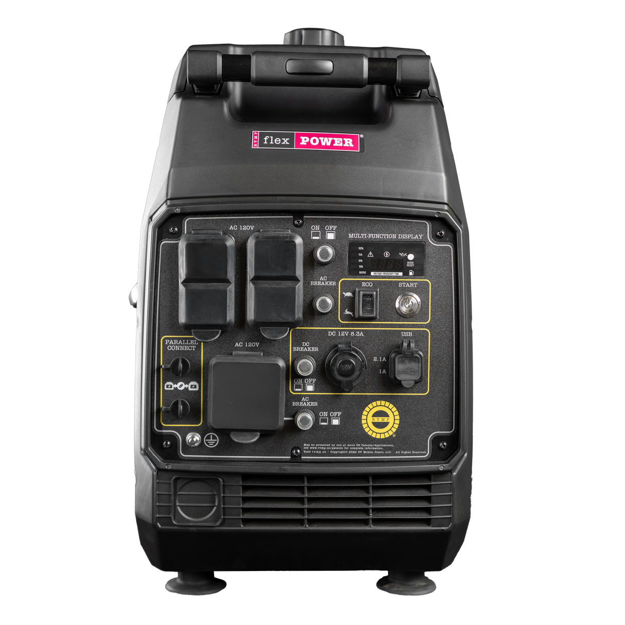 RVMP Flex Power® 4500ies | 4500 Watt Silent Inverter Portable Generator with Easy Start Button