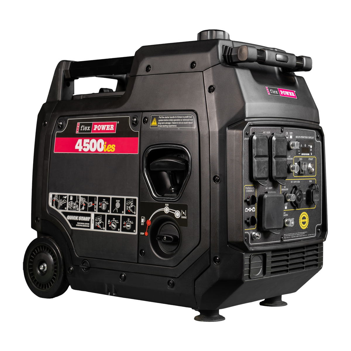 RVMP Flex Power® 4500ies | 4500 Watt Silent Inverter Portable Generator with Easy Start Button
