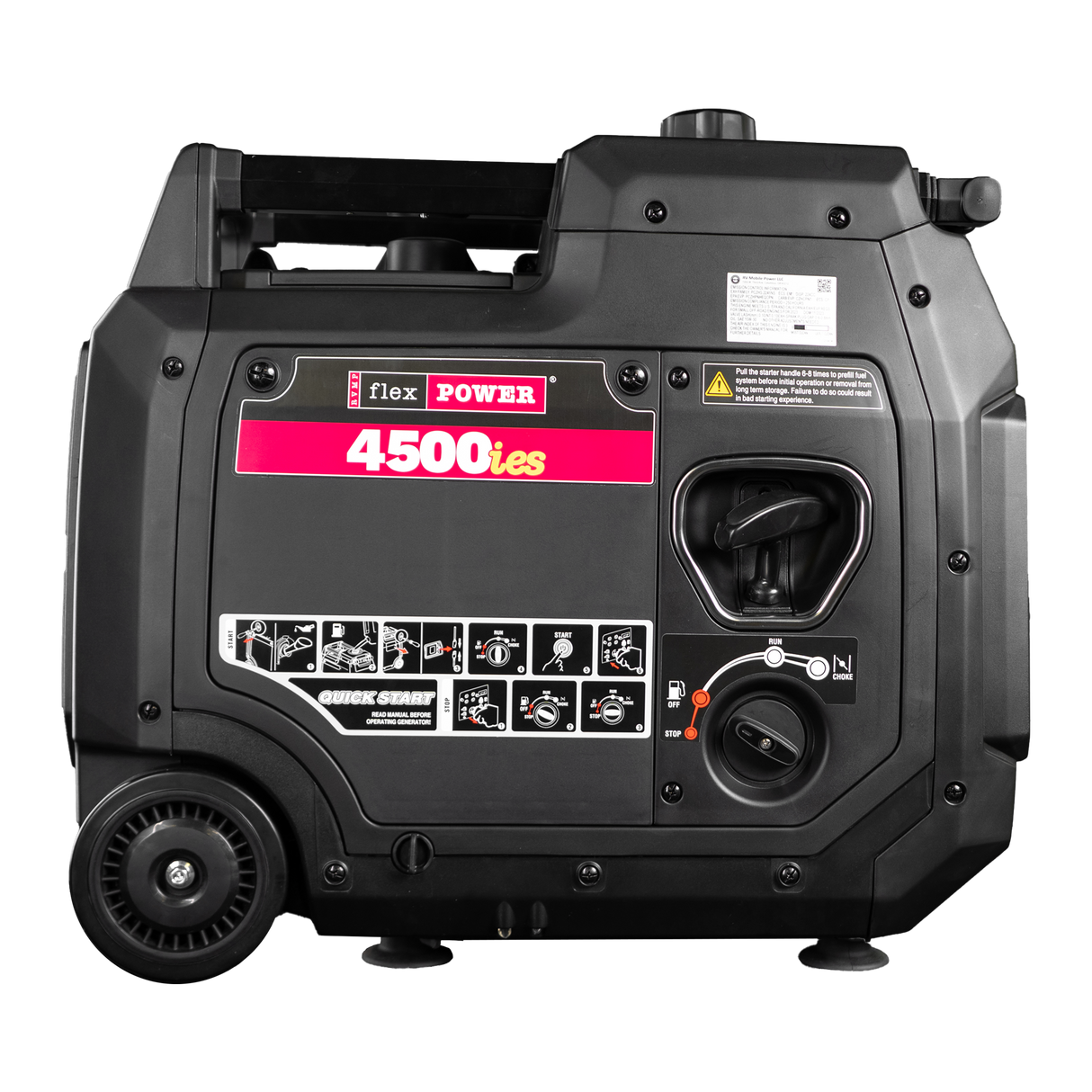 RVMP Flex Power® 4500ies | 4500 Watt Silent Inverter Portable Generator with Easy Start Button