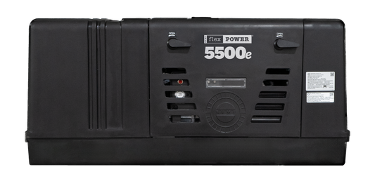 RVMP Flex Power® 5500e | 5500 Watt EFI Dual-Fuel Installed RV Generator