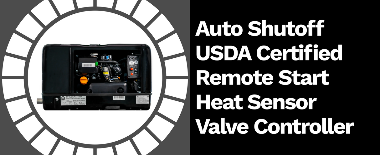 RVMP Flex Power® 2800i | 2800 Watt Dual-Fuel Installed RV Generator