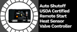 RVMP Flex Power® 2800i | 2800 Watt Dual-Fuel Installed RV Generator
