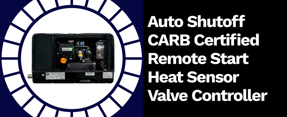 RVMP Flex Power® 2800e | 2800 Watt Dual-Fuel Installed RV Generator