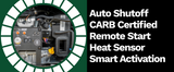 RVMP Flex Power® 4000e | 4000 Watt EFI Dual-Fuel Installed RV Generator
