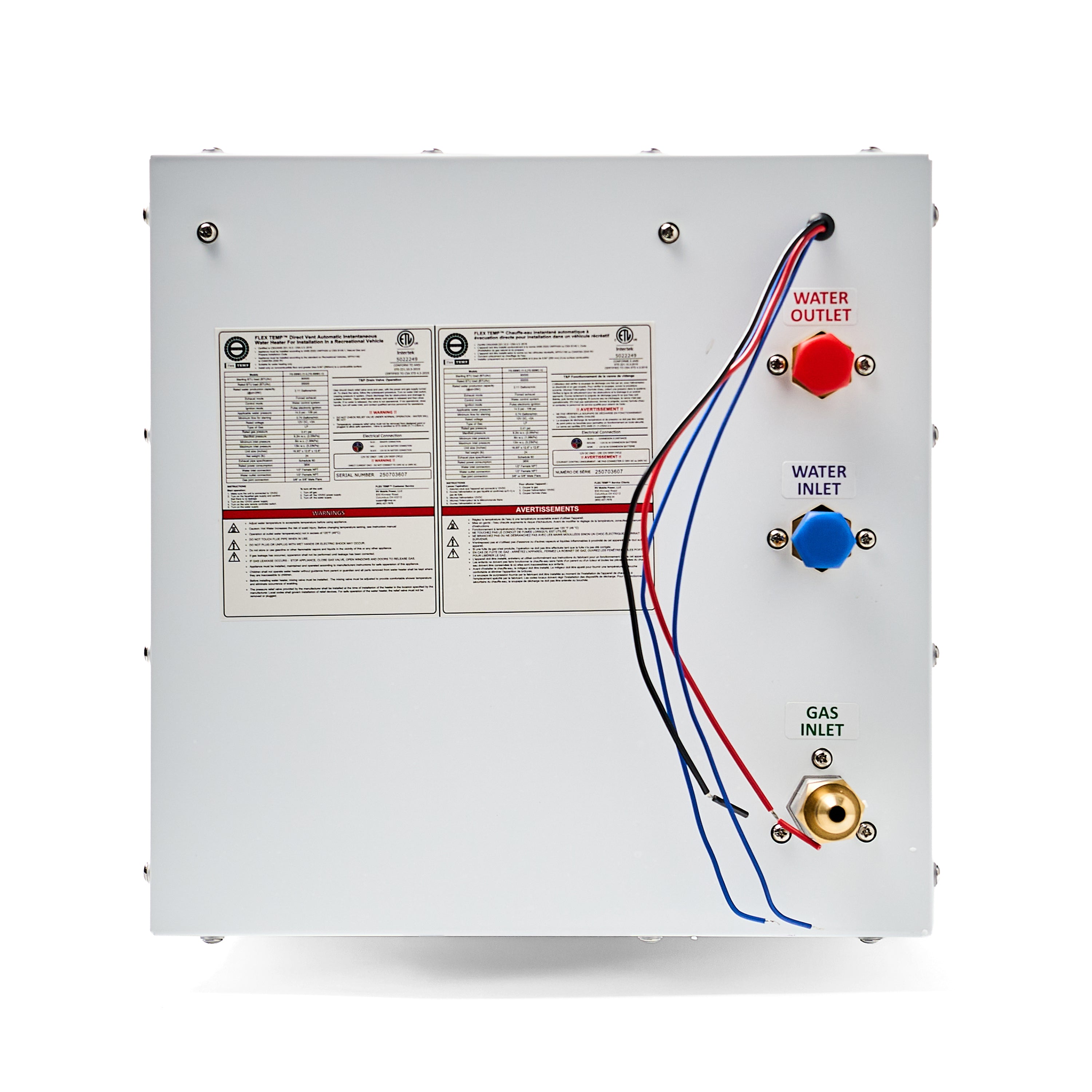 RVMP Flex Temp On-Demand Propane Tankless Water Heater