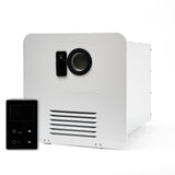 RVMP Flex Temp On-Demand Propane Tankless Water Heater for RVs  | White Color | Anti-Freezing System | Anti-Scald System | Digital Remote | FG-SBMC-11