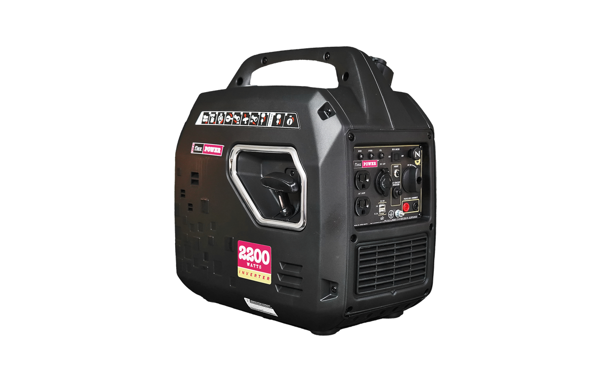 RVMP Flex Power® 2200iDF | Duel Fuel | 2200 Watt Silent Inverter Portable Generator