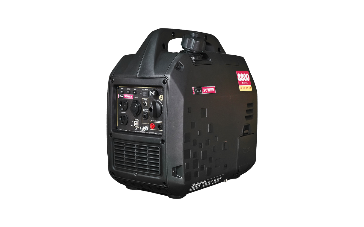 RVMP Flex Power® 2200iDF | Duel Fuel | 2200 Watt Silent Inverter Portable Generator