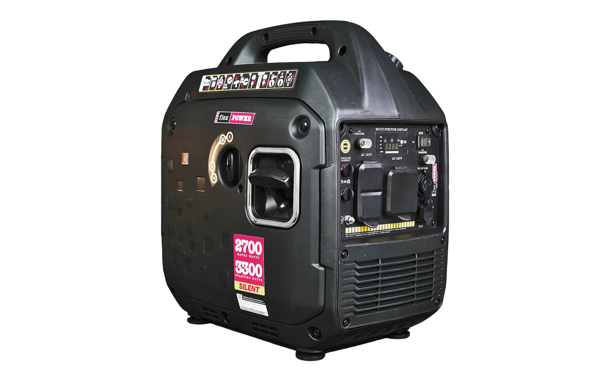 RVMP Flex Power® 3300iR | Remote Start | 3300 Watt Silent Inverter Portable Generator