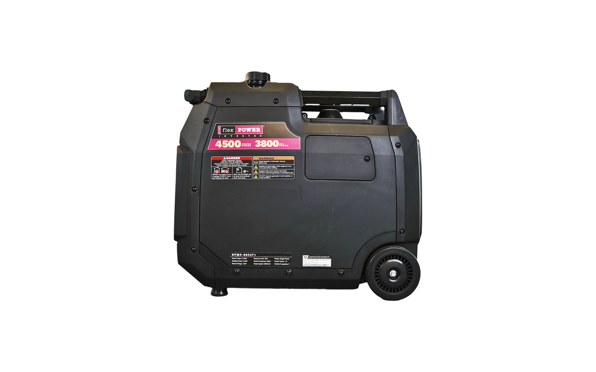 RVMP Flex Power® 4500iesR | Remote Start | 4500 Watt Silent Inverter Portable Generator with Easy Start Button