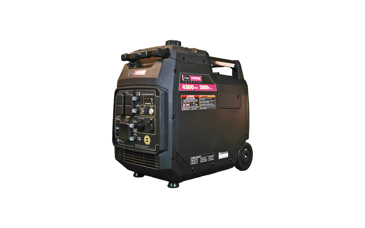 RVMP Flex Power® 4500iesR | Remote Start | 4500 Watt Silent Inverter Portable Generator with Easy Start Button