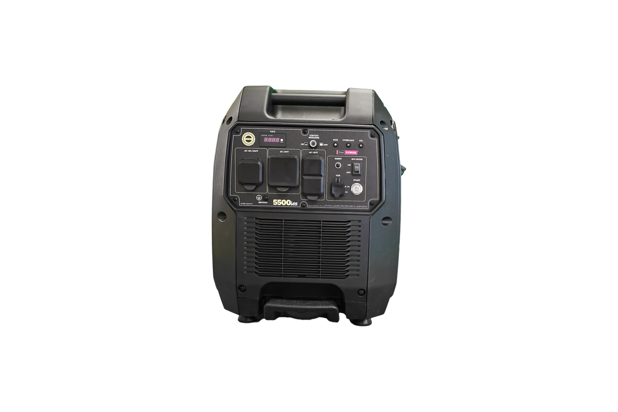 RVMP® Flex Power® 5500iesR | Remote Start | Electric Start Portable Silent Inverter Generator