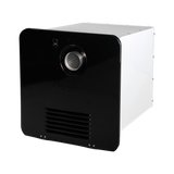 RVMP Flex Temp On-Demand Propane Tankless Water Heater for RVs  | Black Color | Anti-Freezing System | Anti-Scald System | Digital Remote | FG-SBMC-12