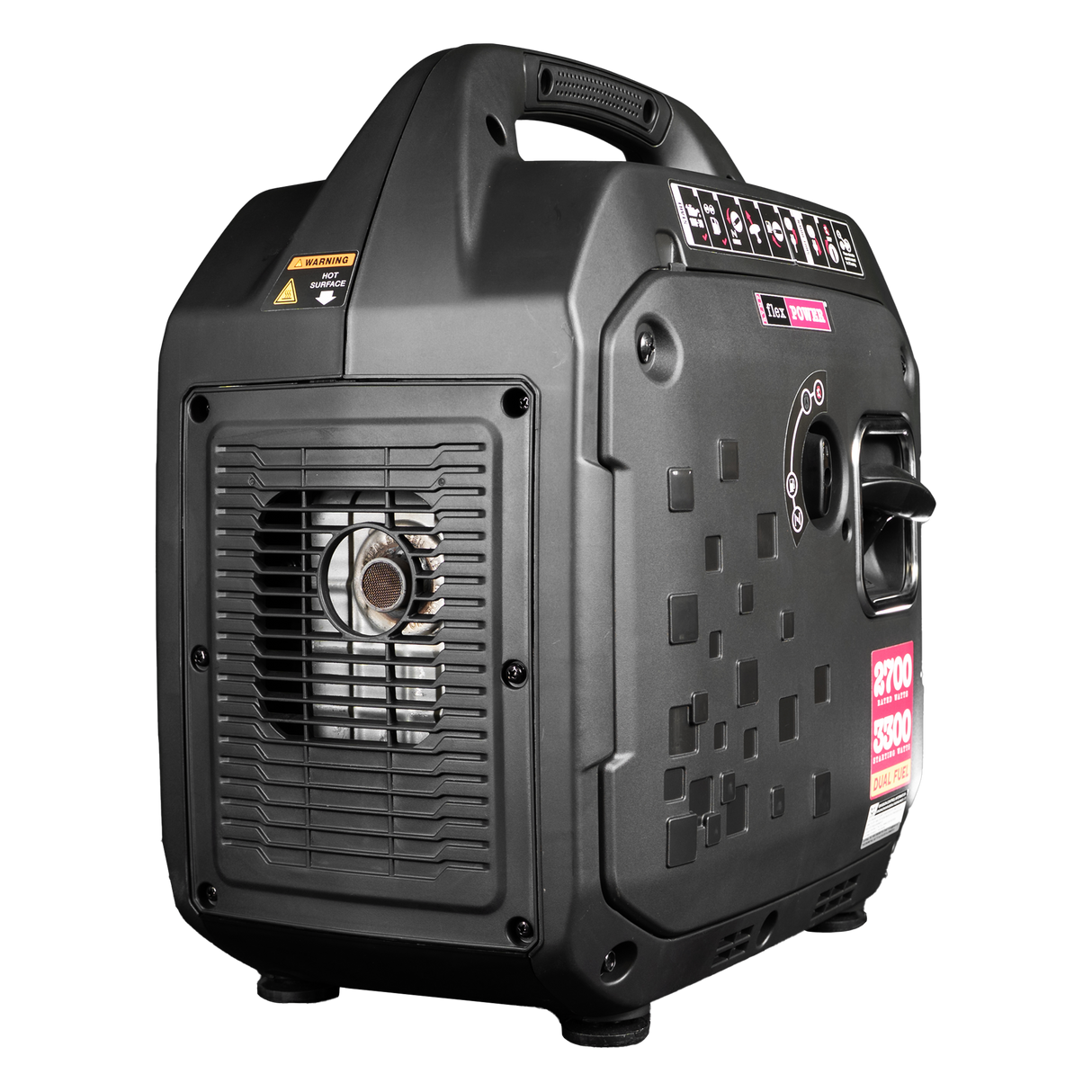 RVMP Flex Power® 3300iDF | Dual Fuel | 3300 Watt Silent Inverter Portable Generator