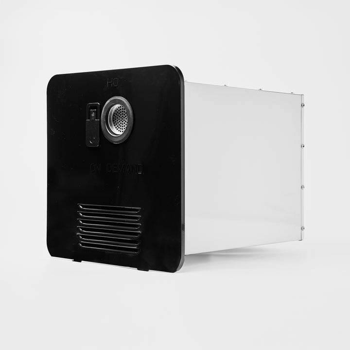 Flex Temp™ On-Demand Tankless Water Heater Black · 60° angle