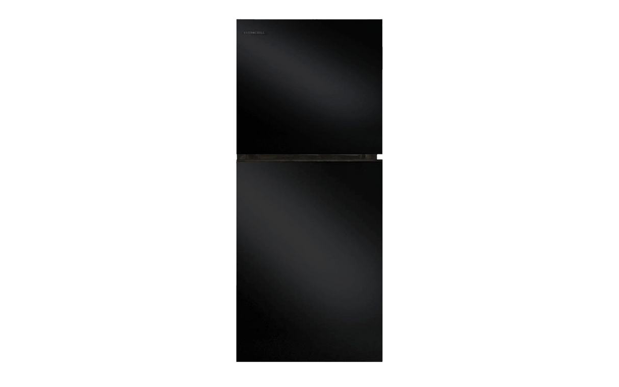 RVMP 11 Cubic Foot 12V Refrigerator Black Glass Front