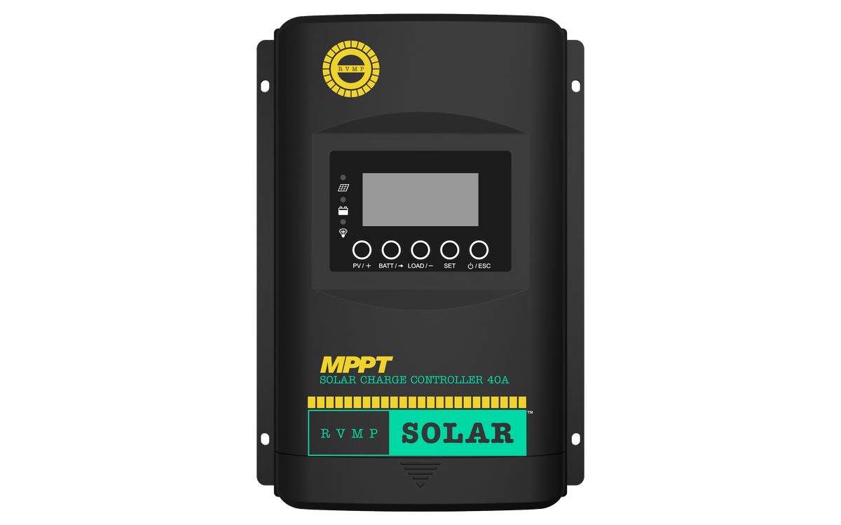 RVMP Solar 40 Amp MPPT Solar Charge Controller