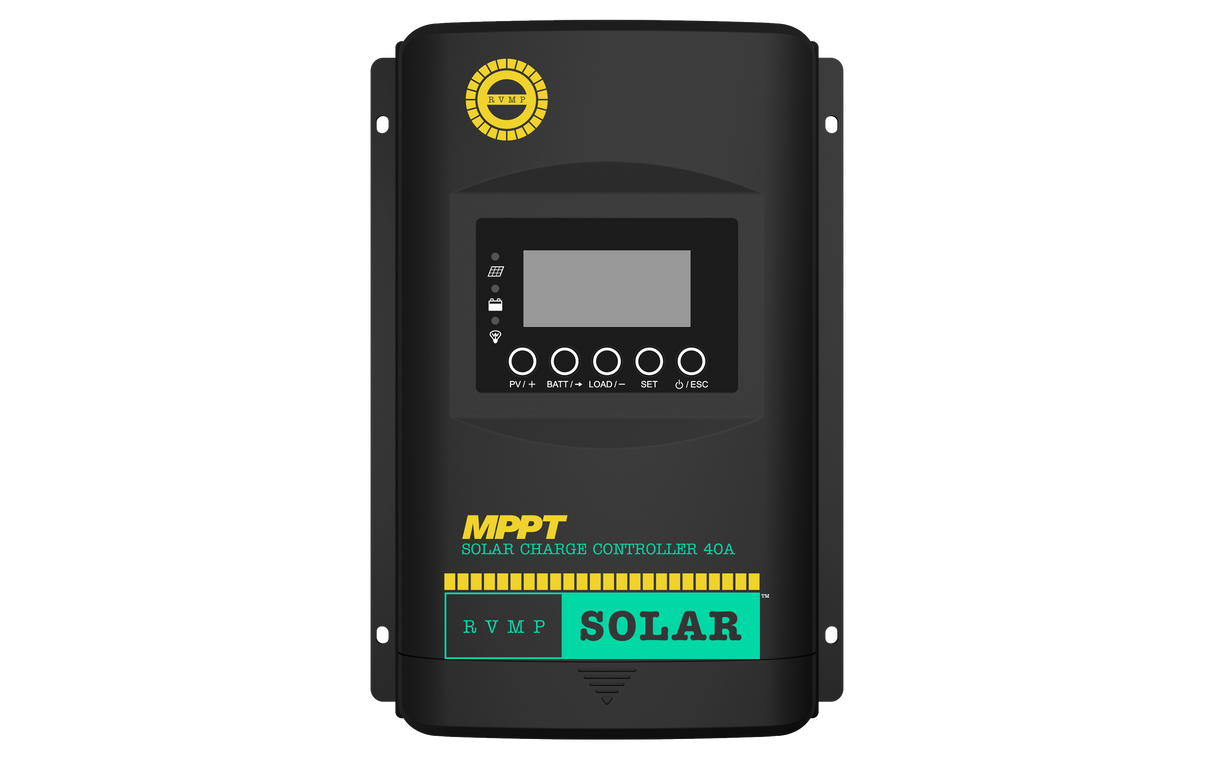 RVMP Solar 40 Amp MPPT Solar Charge Controller