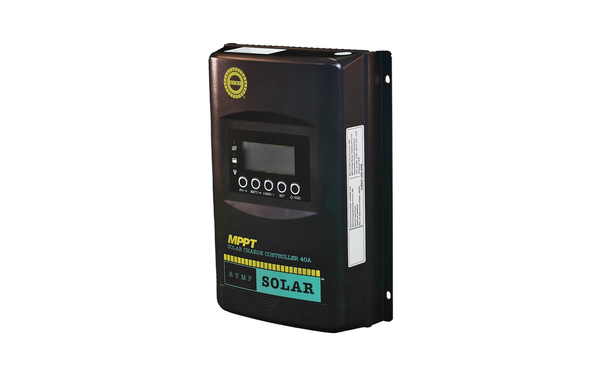 RVMP Solar 40 Amp MPPT Solar Charge Controller