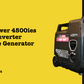 RVMP Flex Power® 4500ies | 4500 Watt Silent Inverter Portable Generator with Easy Start Button - RV parts and accessories - Buy Flex Power 4500ies Electric Start Silent Inverter Portable Generator for RVs online