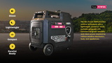 RVMP Flex Power® 4500ies | 4500 Watt Silent Inverter Portable Generator with Easy Start Button