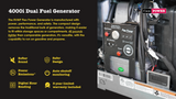 RVMP Flex Power® 4000i | 4000 Watt Dual-Fuel Installed RV Generator