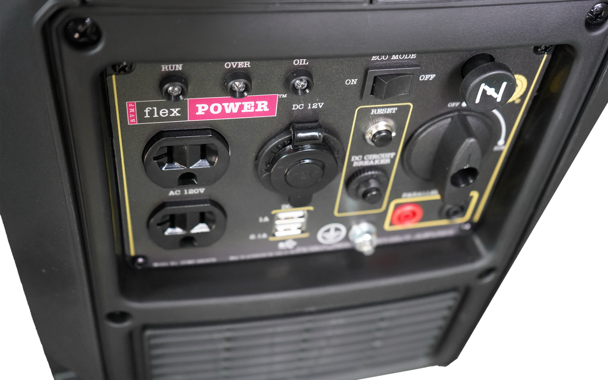 RVMP Flex Power® 2200i | 2200 Watt Silent Inverter Portable Generator