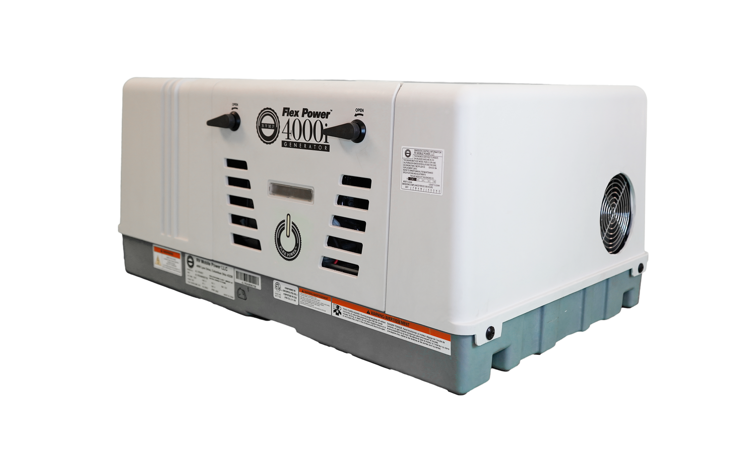 RVMP Flex Power® 4000i | 4000 Watt Dual-Fuel Installed RV Generator