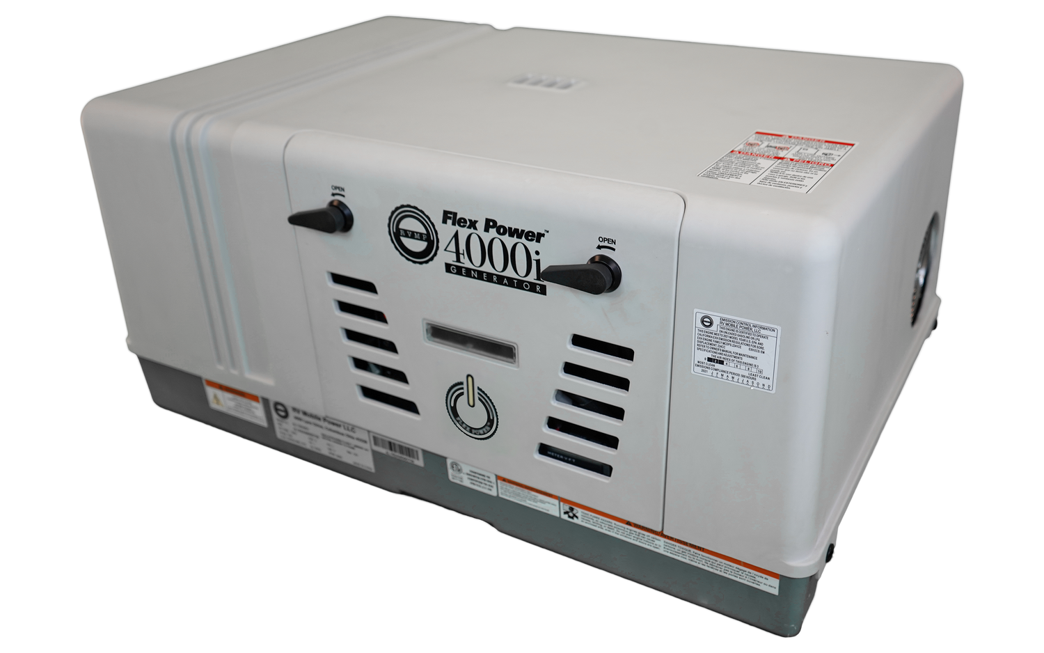 RVMP Flex Power® 4000i | 4000 Watt Dual-Fuel Installed RV Generator