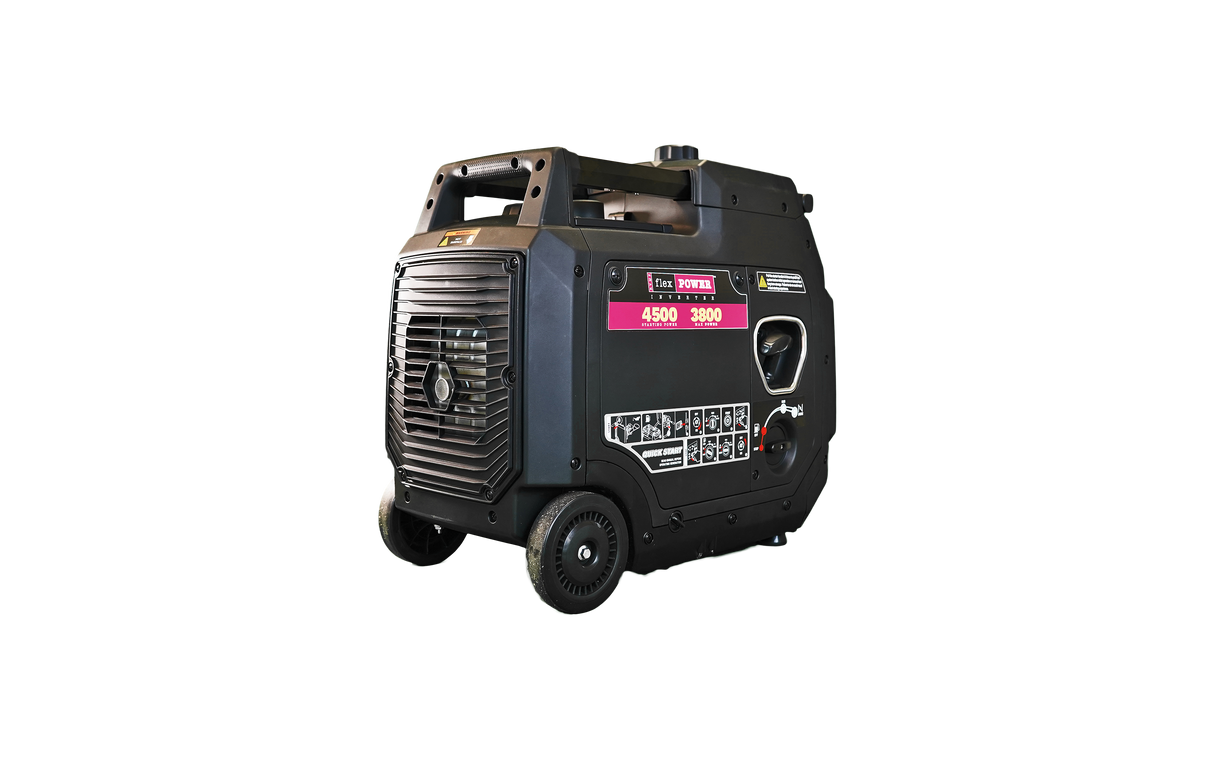 RVMP Flex Power® 4500ies | 4500 Watt Silent Inverter Portable Generator with Easy Start Button