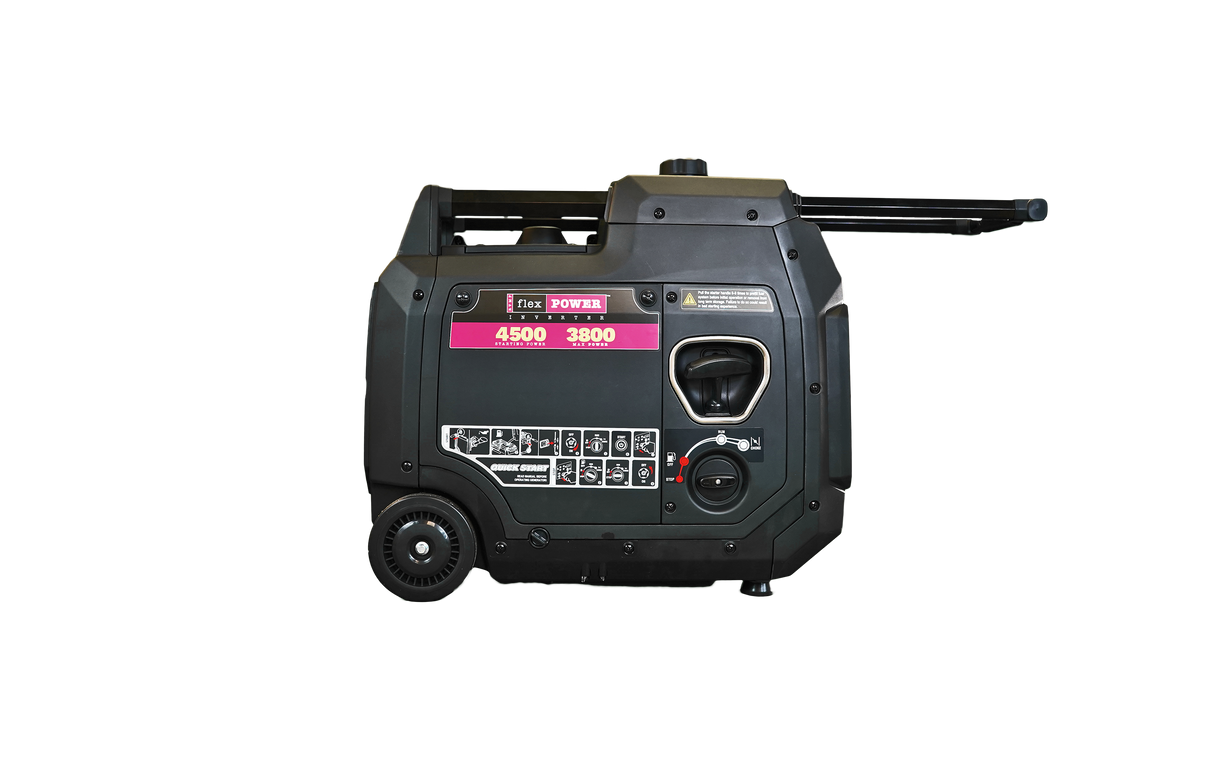RVMP Flex Power® 4500ies | 4500 Watt Silent Inverter Portable Generator with Easy Start Button