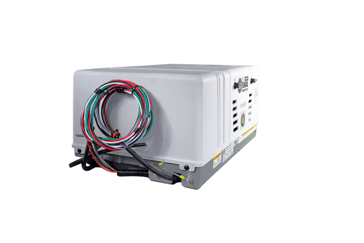 RVMP Flex Power® 5500i | 5500 Watt Dual-Fuel Installed RV Generator